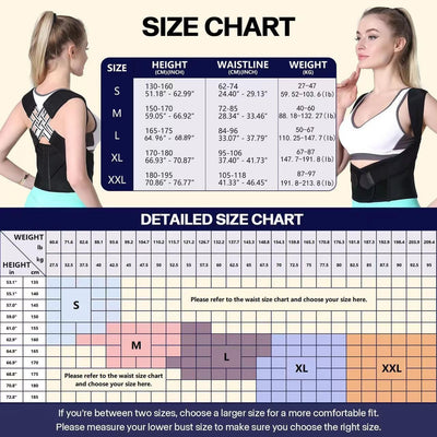 Back & Shoulder Support Brace
