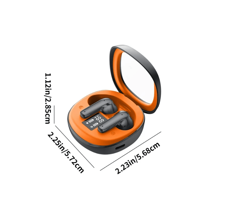 Premium Wireless Earbuds with Wave Technology | Compact and Comfortable Design