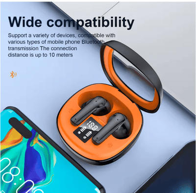 Premium Wireless Earbuds with Wave Technology | Compact and Comfortable Design